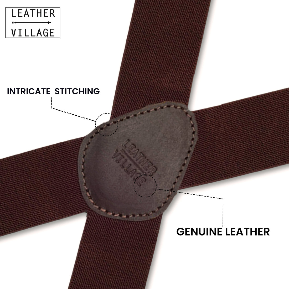 Adjustable Suspenders for Men & Women X-Back Elastic Braces with Strong Clips, Classic Style for Any Occasion