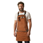 Tan Leather Tool Apron Leather Village
