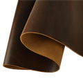 Full Grain Leather Sheet – Dark Brown, Craft Leather for DIY & Tooling