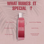 Shoe Cleaner Kit with Brush - Pink Leather Village