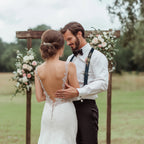 Leather Suspenders for Men & Women Adjustable Y-Back Braces with Snaps Vintage Classic Style for Any Occasion Leather Village