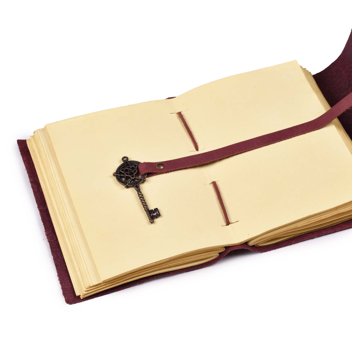 Fuchsia - Vintage Leather Journal