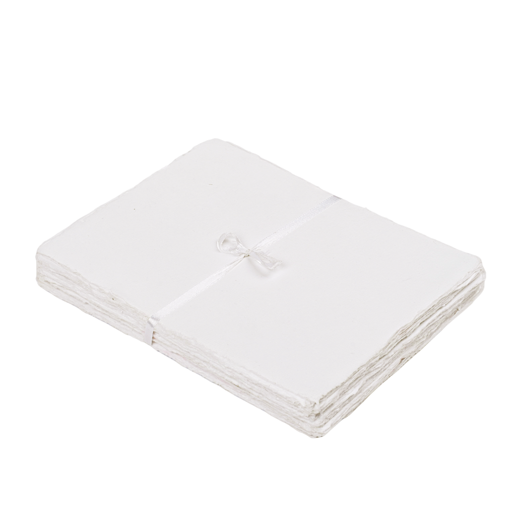 Leather Village white handmade watercolor paper art sheets