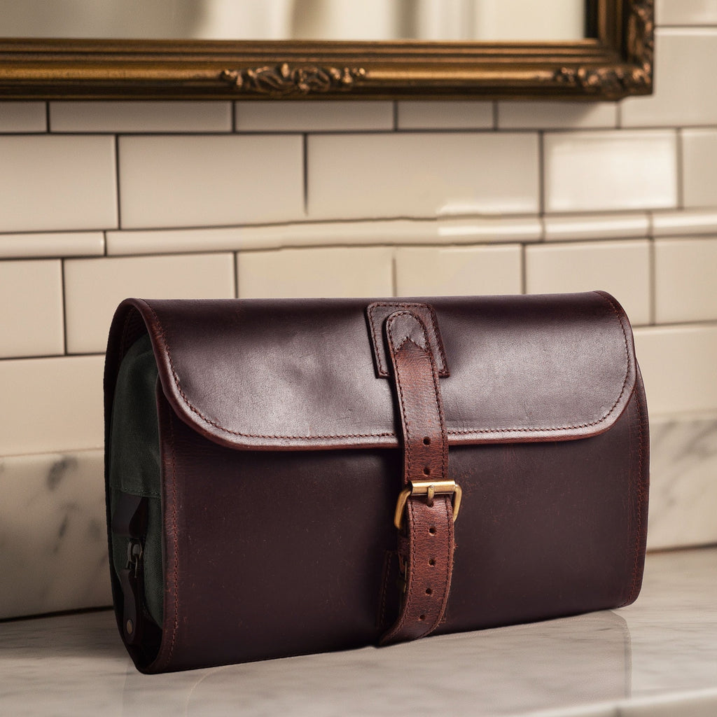 Hanging Toiletry Bag for Travel - Cherry