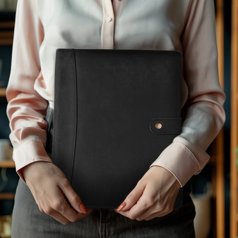 Leather Portfolio & Binder Leather Portfolio for Men and Women, Leather Padfolio, Leather Folder, Portfolio Binder, Business Portfolio Men and Women