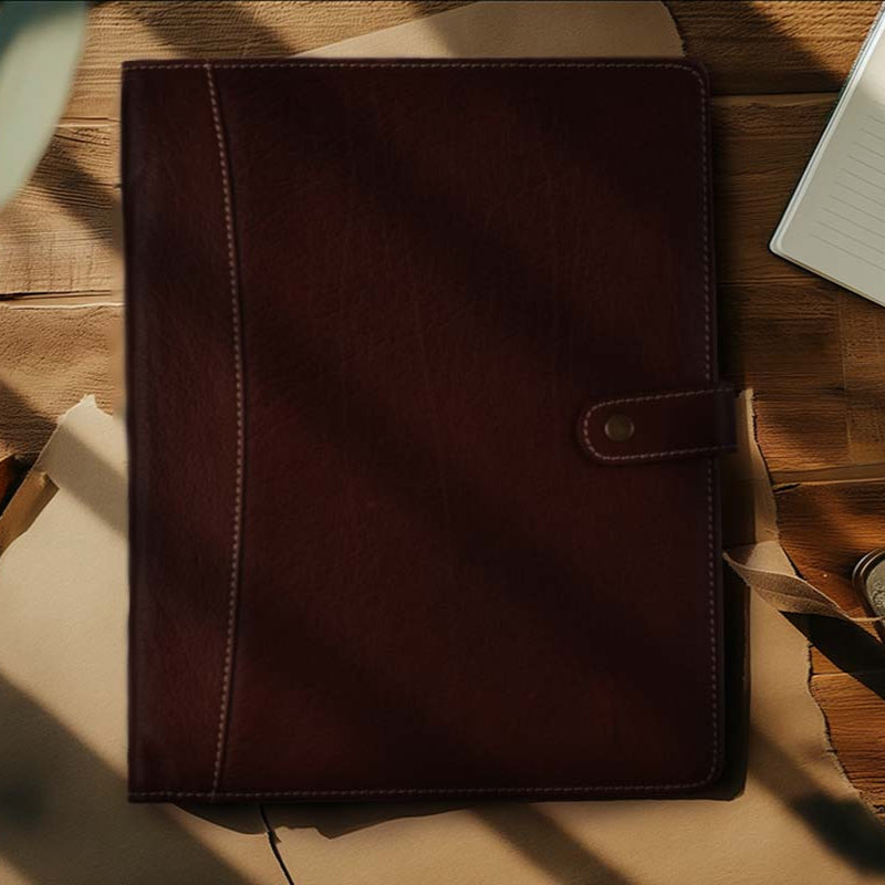 Leather Portfolio & Binder Leather Portfolio for Men and Women, Leather Padfolio, Leather Folder, Portfolio Binder, Business Portfolio Men and Women