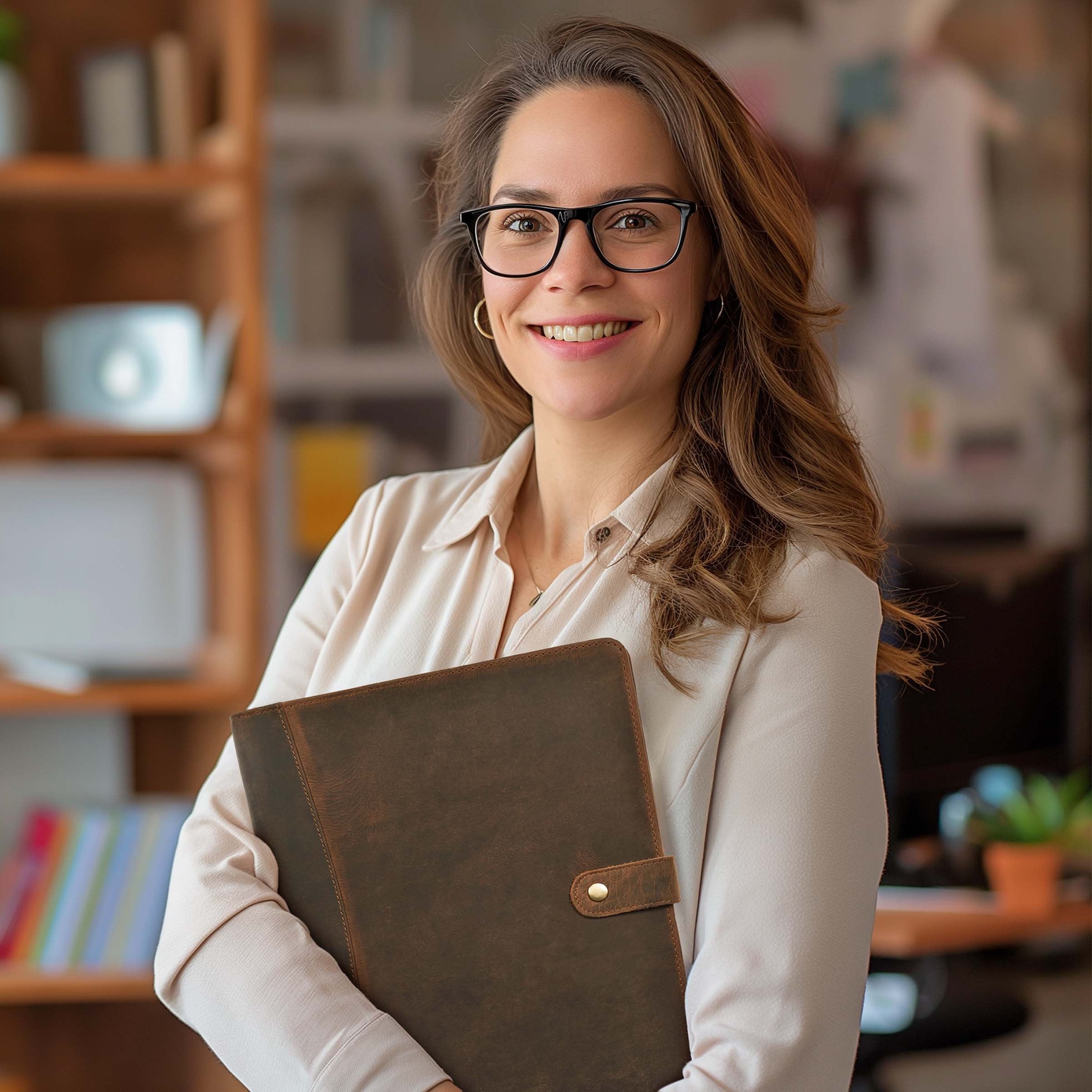 Leather Portfolio & Binder Leather Portfolio for Men and Women, Leather Padfolio, Leather Folder, Portfolio Binder, Business Portfolio Men and Women