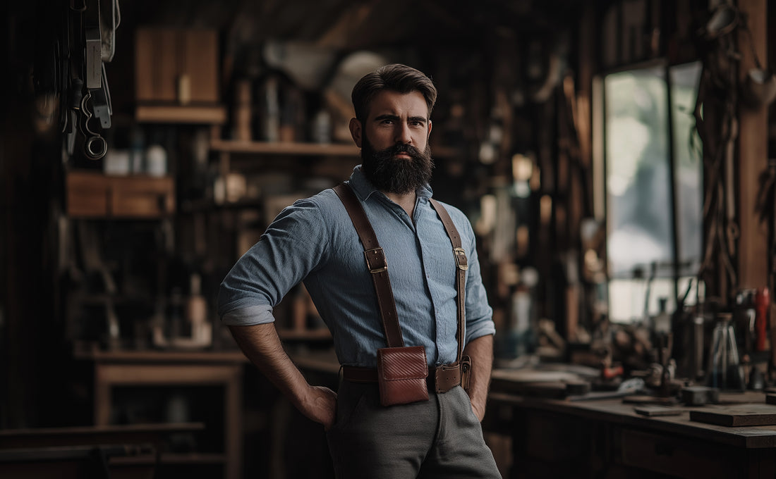 Carbon Fiber Genuine Leather Flip Phone Holster with Belt Clip Universal Cell Phone Pouch for Samsung Galaxy Z Flip 6/Z 5/ Galaxy Z 4/ Z 3 5G/ Motorola Moto Razr 2024