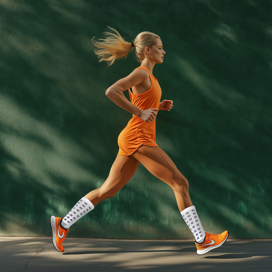 Grip Socks - Non-Slip Cushioned Comfort, Arch Support, Moisture-Wicking Running Socks for Men & Women Pack of 3