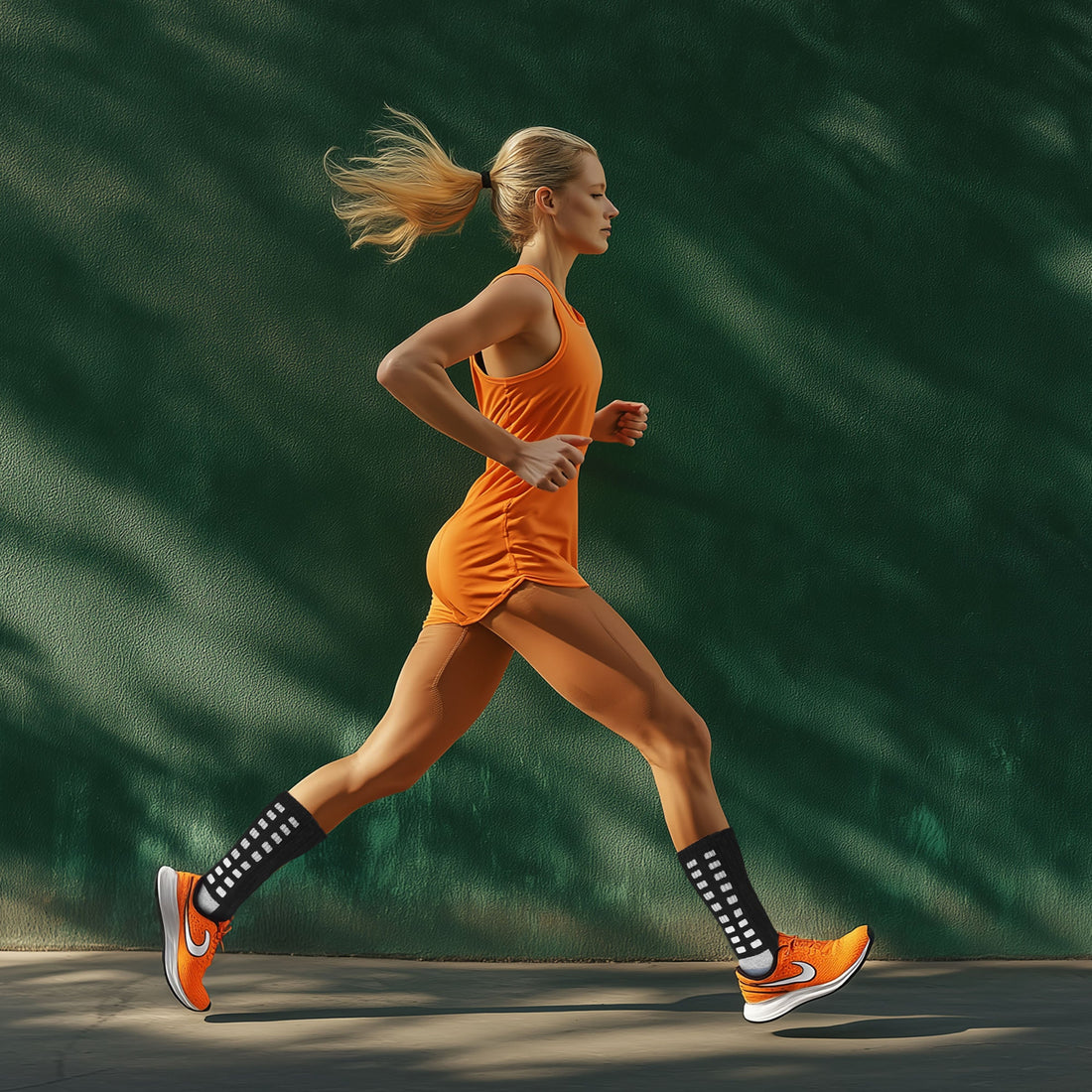 Grip Socks - Non-Slip Cushioned Comfort, Arch Support, Moisture-Wicking Running Socks for Men & Women Pack of 3