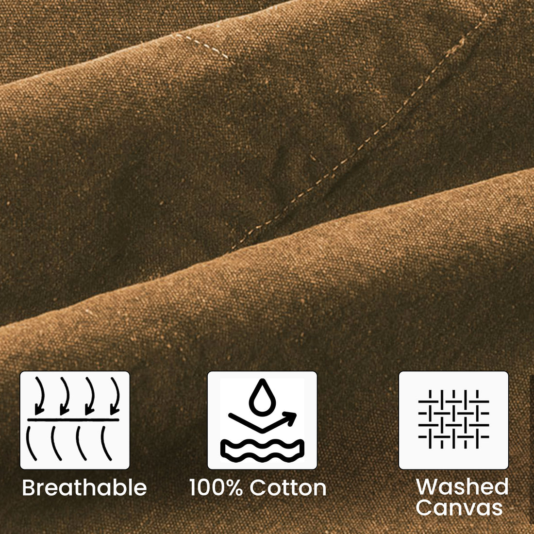 Chef Aprons for Men Women with Large Pockets, Cotton Canvas Cross Back Adjustable Work Apron, Size M to XXL