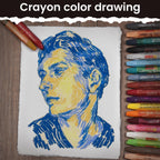 WHITE WATERCOLOR PAPER - 150 GSM THICK 50 SHEETS