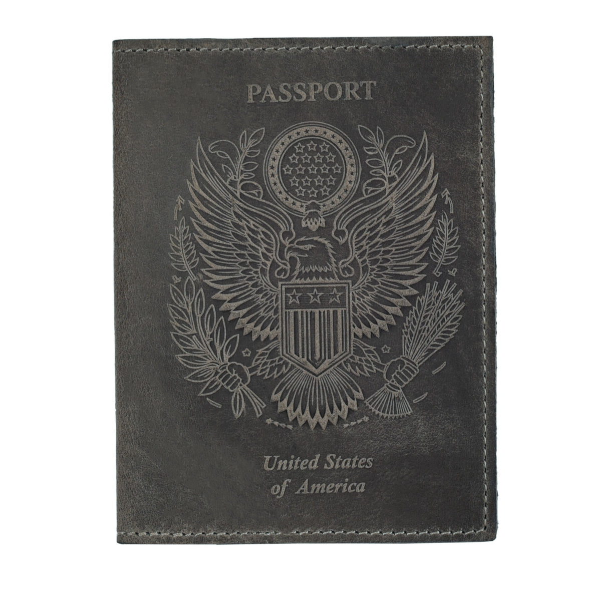 Leather Passport Holder Cover – Travel Wallet with Card Slots, Vintage Passport Case for Men & Women – Cute Organizer for Travel Accessories & Documents