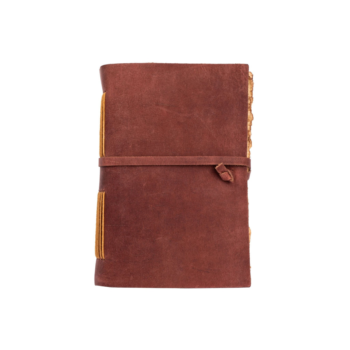 Leather Village red colour leather journal