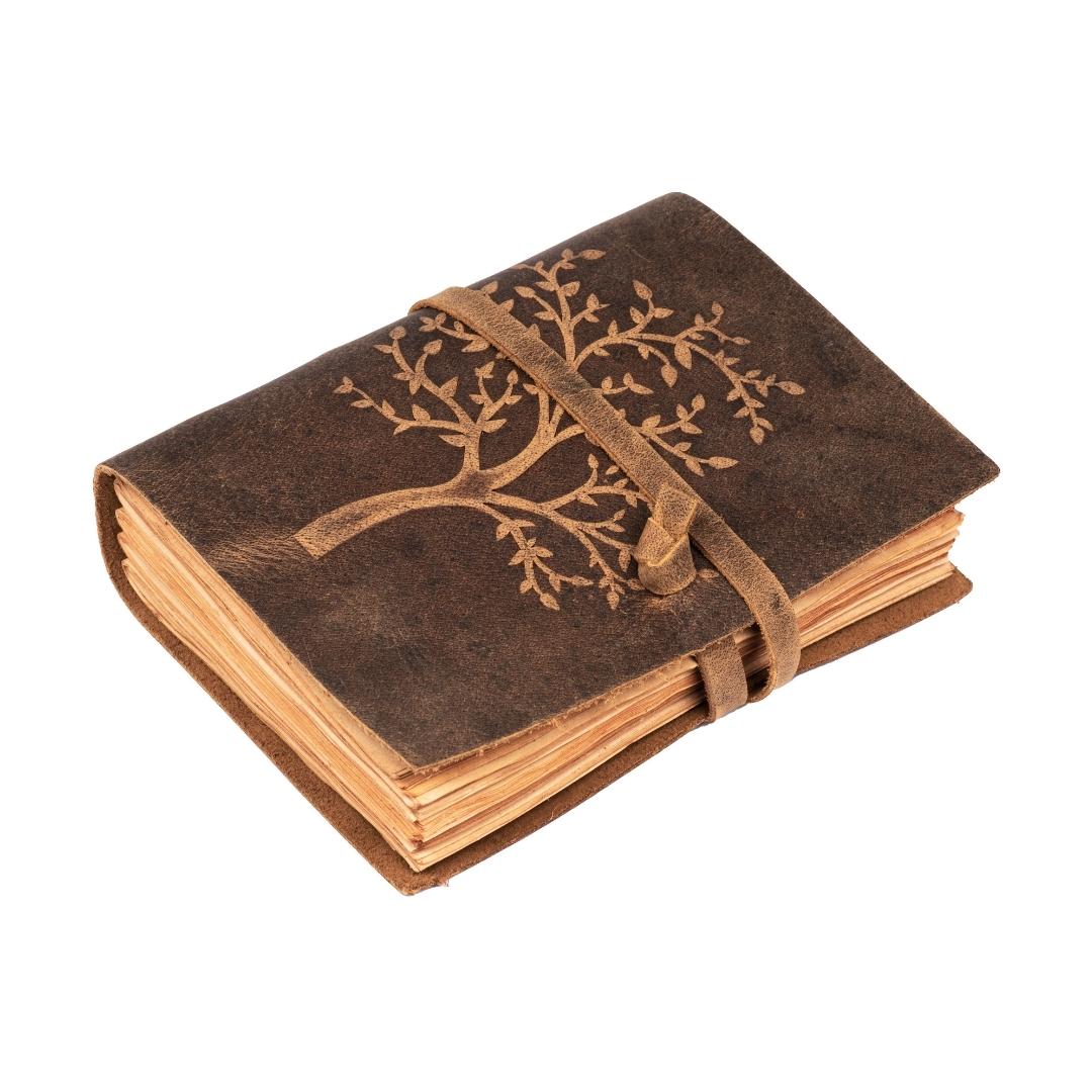 Leather Journal Tree of Life 