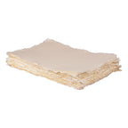 White Color Watercolor Paper Textured - Leather Village