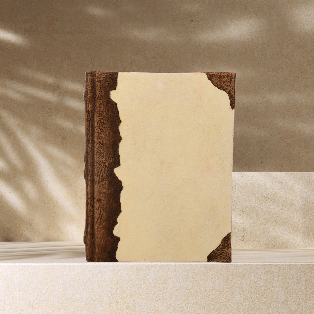 VINTAGE JOURNAL - HANDMADE ANTIQUE DECKLE EDGES PAPER